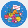 Mr._Men_Little_Miss_Let's_Go_Vote!_Classic_Round_Sticker_1 Mr. Men Little Miss Lets Go Vote Classic Round Sticker