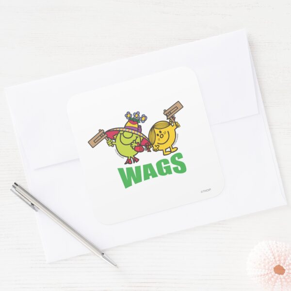 Mr._Men_Little_Miss_Wags_Square_Sticker_3 Mr. Men Little Miss Wags Square Sticker
