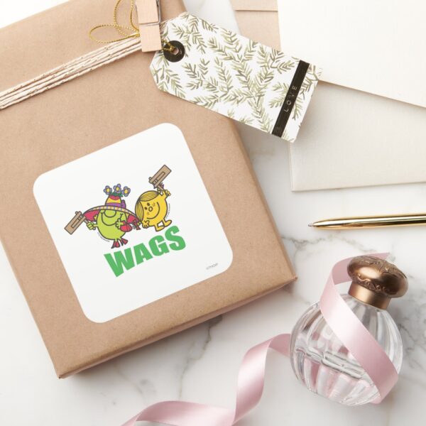Mr._Men_Little_Miss_Wags_Square_Sticker_5 Mr. Men Little Miss Wags Square Sticker