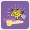 Mr. Men Little Miss You Are My Sunshine Square Sticker