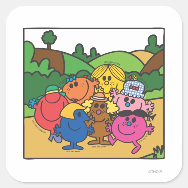 Mr._Men_&_Little_Miss_Mother's_Day_Square_Sticker_1 Mr. Men Little Miss Mothers Day Square Sticker