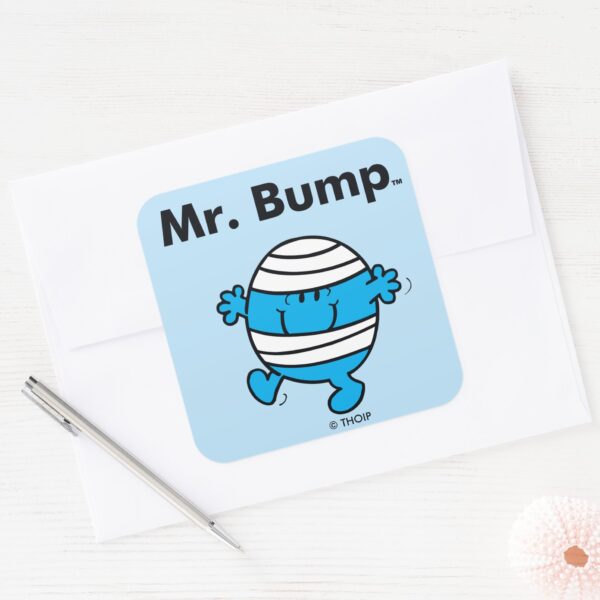 Mr._Men___Mr._Bump_is_a_Clutz_Square_Sticker_3 Mr. Men Mr. Bump Is A Clutz Square Sticker