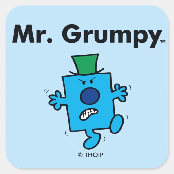 Mr._Men___Mr._Grumpy_is_a_Grump_Square_Sticker_1 Mr. Men Mr. Grumpy Is A Grump Square Sticker