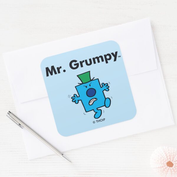 Mr._Men___Mr._Grumpy_is_a_Grump_Square_Sticker_3 Mr. Men Mr. Grumpy Is A Grump Square Sticker