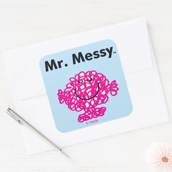 Mr._Men___Mr._Messy_Is_Cute,_But_Messy_Square_Sticker_3 Mr. Men Mr. Messy Is Cute But Messy Square Sticker