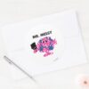 Mr._Messy_Holding_A_Paintbrush_Classic_Round_Sticker_3 Mr. Messy Holding A Paintbrush Classic Round Sticker