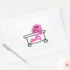 Mr._Messy___Bathtub_Logo_Square_Sticker_3 Mr. Messy Bathtub Logo Square Sticker