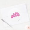 Mr._Messy___Sparkling_Pink_Name_Classic_Round_Sticker_3 Mr. Messy Sparkling Pink Name Classic Round Sticker