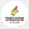 Mr._Mischief___Behave_Classic_Round_Sticker_1 Mr. Mischief Behave Classic Round Sticker
