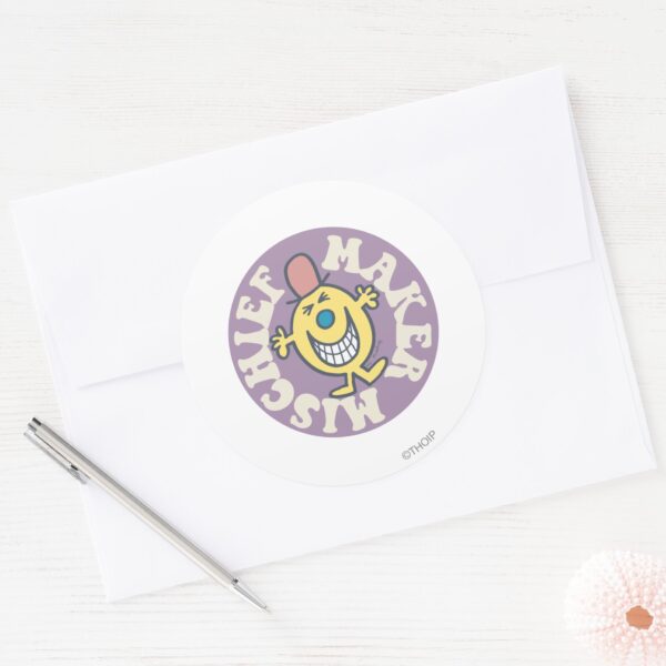 Mr._Mischief___Mischief_Maker_Classic_Round_Sticker_3 Mr. Mischief Mischief Maker Classic Round Sticker