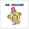 Mr._Mischief___Smiling_Gleefully_Square_Sticker_1 Mr. Mischief Smiling Gleefully Square Sticker