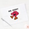 Mr._Noisy___Large_Walking_Clogs_Square_Sticker_3 Mr. Noisy Large Walking Clogs Square Sticker