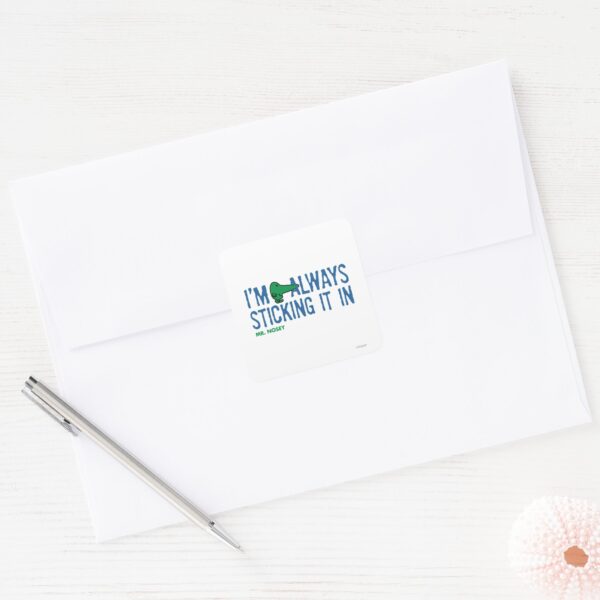 Mr._Nosey_Nosing_Around___Blue_Lettering_Square_Sticker_3 Mr. Nosey Nosing Around Blue Lettering Square Sticker