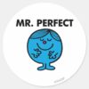 Mr._Perfect___Quietly_Content_Classic_Round_Sticker_1 Mr. Perfect Quietly Content Classic Round Sticker