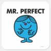 Mr._Perfect___Quietly_Content_Square_Sticker_1 Mr. Perfect Quietly Content Square Sticker
