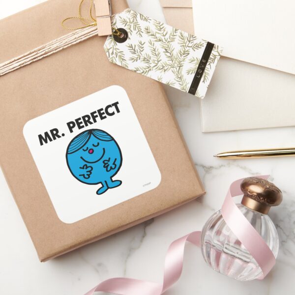 Mr._Perfect___Quietly_Content_Square_Sticker_5 Mr. Perfect Quietly Content Square Sticker