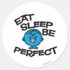Mr._Perfect's_Plan_For_Life_Classic_Round_Sticker_1 Mr. Perfects Plan For Life Classic Round Sticker