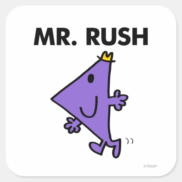 Mr._Rush___Quick_Pace_Square_Sticker_1 Mr. Rush Quick Pace Square Sticker