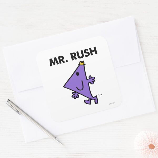 Mr._Rush___Quick_Pace_Square_Sticker_3 Mr. Rush Quick Pace Square Sticker