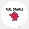 Mr._Small_Waving_Hello_Classic_Round_Sticker_1 Mr. Small Waving Hello Classic Round Sticker