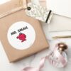 Mr._Small_Waving_Hello_Classic_Round_Sticker_5 Mr. Small Waving Hello Classic Round Sticker
