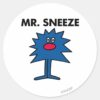 Mr._Sneeze___Jagged-Edged_Body_Classic_Round_Sticker_1 Mr. Sneeze Jagged Edged Body Classic Round Sticker