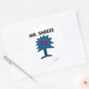 Mr._Sneeze___Jagged-Edged_Body_Classic_Round_Sticker_3 Mr. Sneeze Jagged Edged Body Classic Round Sticker