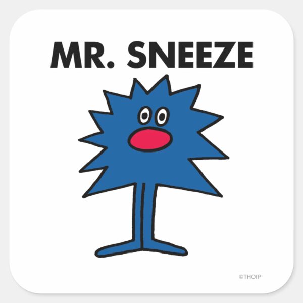 Mr._Sneeze___Jagged-Edged_Body_Square_Sticker_1 Mr. Sneeze Jagged Edged Body Square Sticker