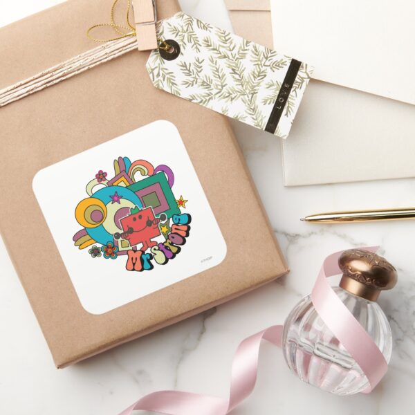 Mr._Strong___Psychedelic_Swirls,_Stars,_&_Flowers_Square_Sticker_5 Mr. Strong Psychedelic Swirls Stars Flowers Square Sticker