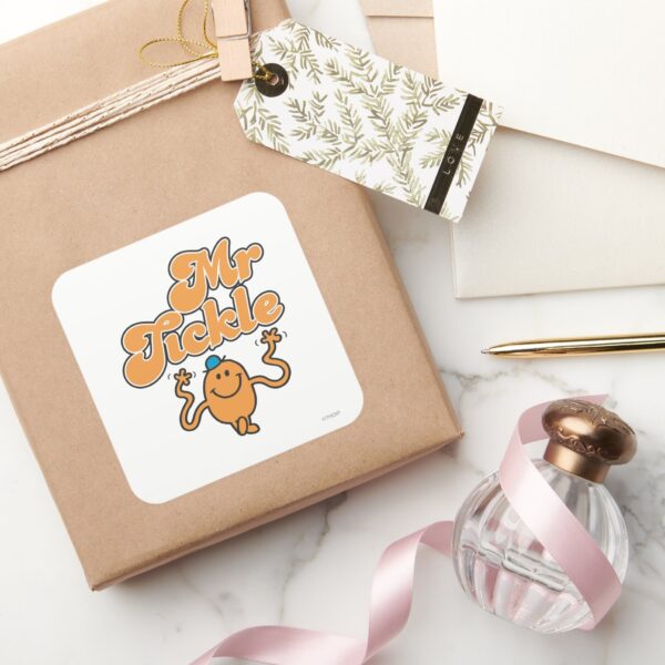 Mr._Tickle___Jiggling_Arms_Square_Sticker_5 Mr. Tickle Jiggling Arms Square Sticker