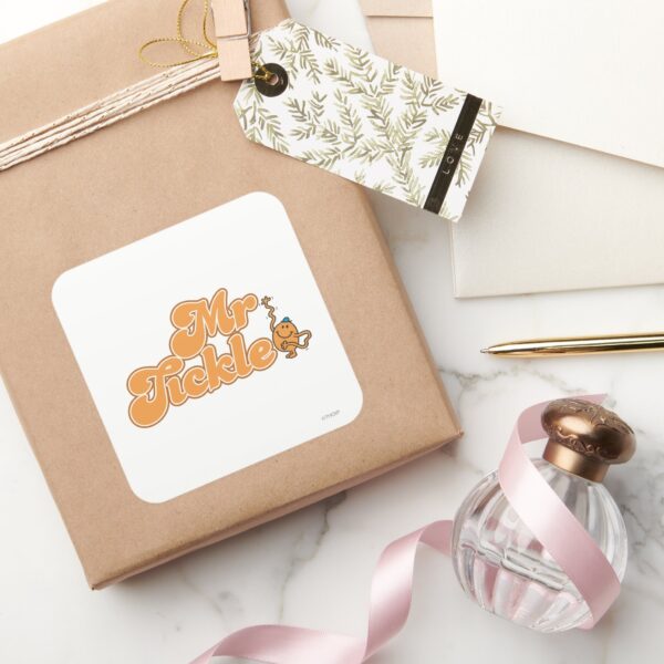 Mr._Tickle___Long_Wave_Hello_Square_Sticker_5 Mr. Tickle Long Wave Hello Square Sticker