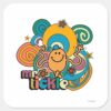 Mr._Tickle___Psychedelic_Swirls,_Stars,_&_Flowers_Square_Sticker_1 Mr. Tickle Psychedelic Swirls Stars Flowers Square Sticker