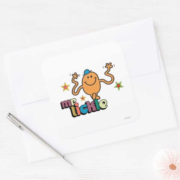 Mr._Tickle___Sparkling_Stars_Square_Sticker_3 Mr. Tickle Sparkling Stars Square Sticker