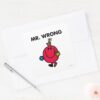 Mr_Wrong_Classic_Square_Sticker_3 Mr Wrong Classic Square Sticker