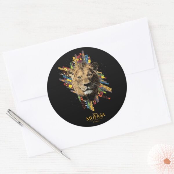 Mufasa_Legacy_of_the_Pride_Lands_Classic_Round_Sticker_3 Mufasa Legacy Of The Pride Lands Classic Round Sticker