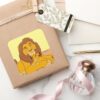 Mufasa Simba Resting Square Sticker