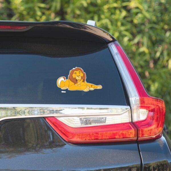 Mufasa_&_Simba_Resting_Sticker_11 Mufasa Simba Resting Sticker