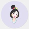 Mulan_All_Made_Up_Classic_Round_Sticker_1 Mulan All Made Up Classic Round Sticker