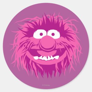 Muppets Animal 2 Classic Round Sticker
