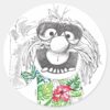 Muppets___Animal_In_A_Hawaiian_Shirt_Classic_Round_Sticker_1 Muppets Animal In A Hawaiian Shirt Classic Round Sticker