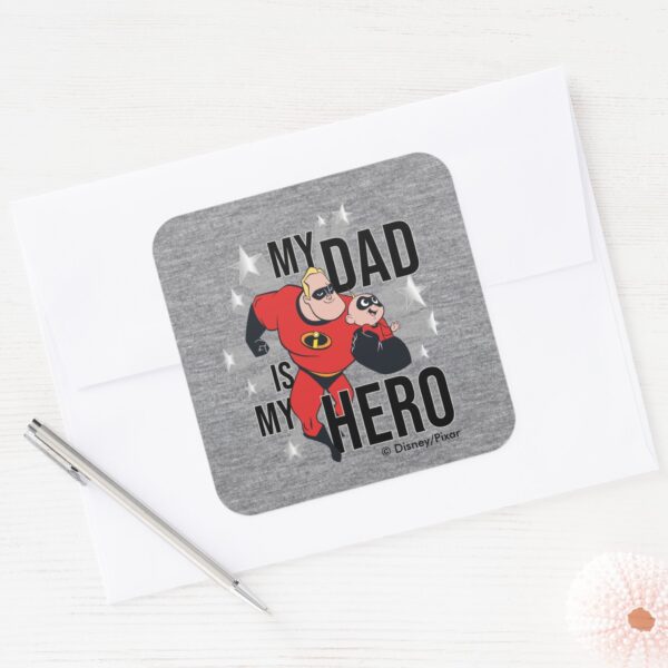 My_Dad_Is_My_Hero_Square_Sticker_3 My Dad Is My Hero Square Sticker