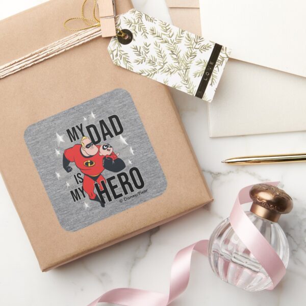 My_Dad_Is_My_Hero_Square_Sticker_5 My Dad Is My Hero Square Sticker