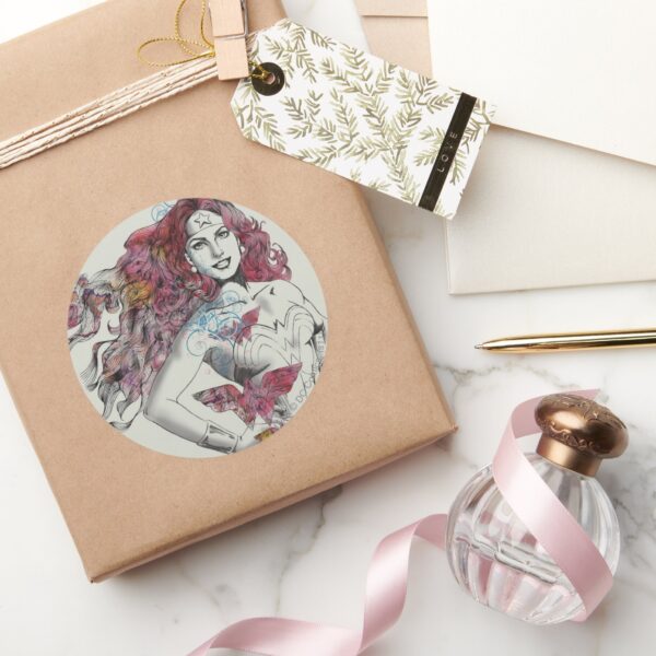 Naturess_Design_4_Classic_Round_Sticker_5 Naturess Design 4 Classic Round Sticker