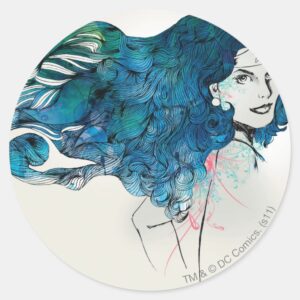 Naturess Design 5 Classic Round Sticker