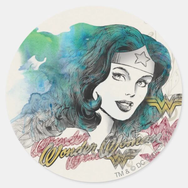 Naturess_Design_7_Classic_Round_Sticker_1 Naturess Design 7 Classic Round Sticker