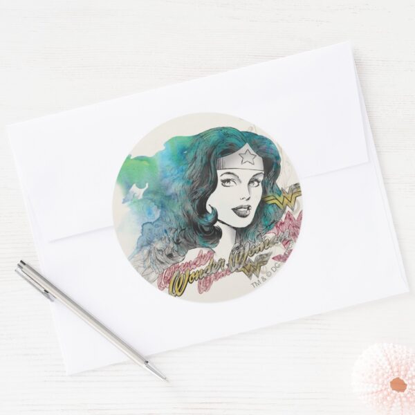 Naturess_Design_7_Classic_Round_Sticker_3 Naturess Design 7 Classic Round Sticker