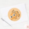 Nemo_1_classic_round_sticker_3 Nemo 1 Classic Round Sticker