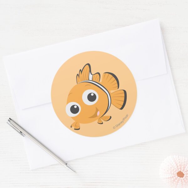 Nemo_1_classic_round_sticker_3 Nemo 1 Classic Round Sticker