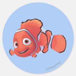 Nemo 3 Classic Round Sticker