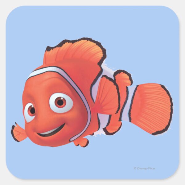 Nemo_3_square_sticker_1 Nemo 3 Square Sticker
